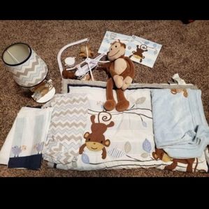 Monkey nursery decor